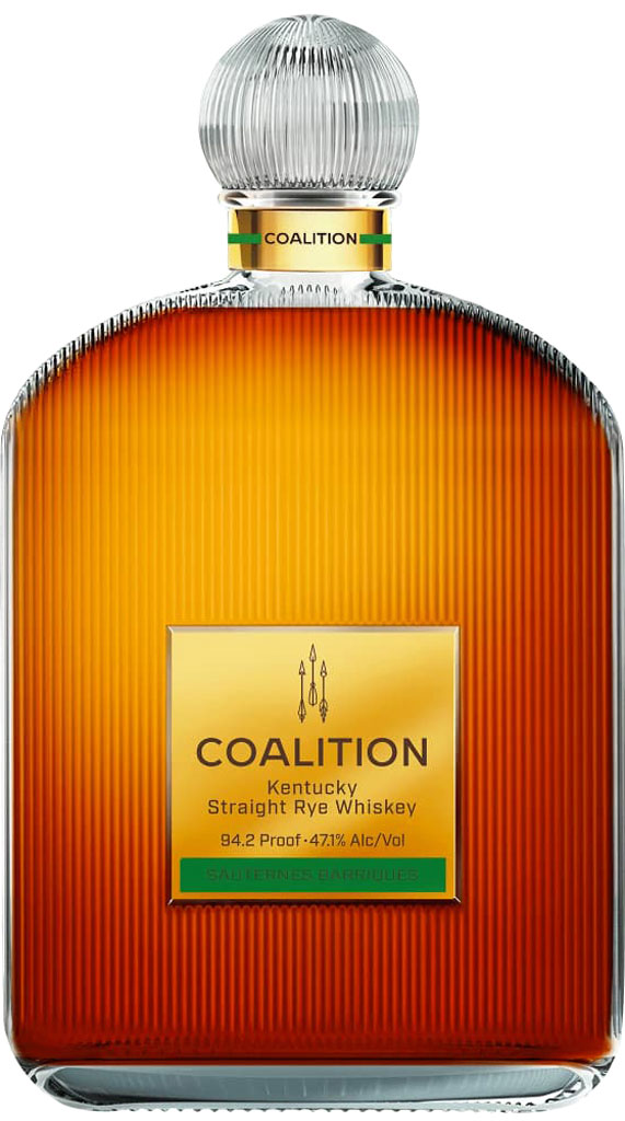 Coalition Kentucky Straight Rye Whiskey Sauternes Barriques 750ml-0