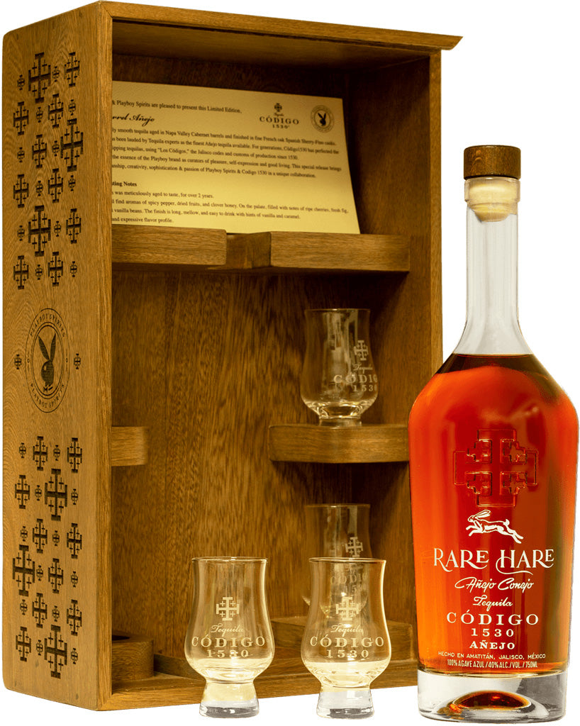 Codigo 1530 Tequila Anejo Rare Hare French Cognac Finish 750ml-0