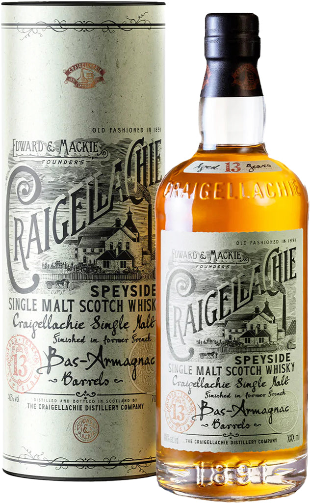 Craigellachie Bas Armagnac Barrel Finish Single Malt Whiskey 13 Year Old 750ml-0