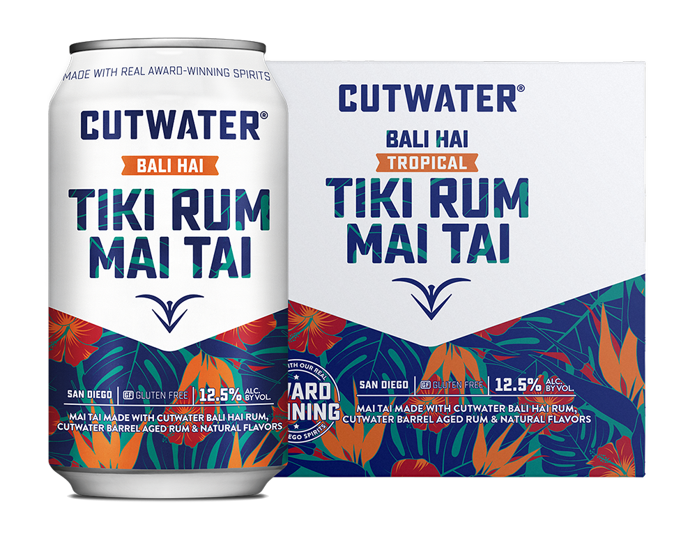 Cutwater Spirits Bali Hai Rum Mai Tai 4pk-0