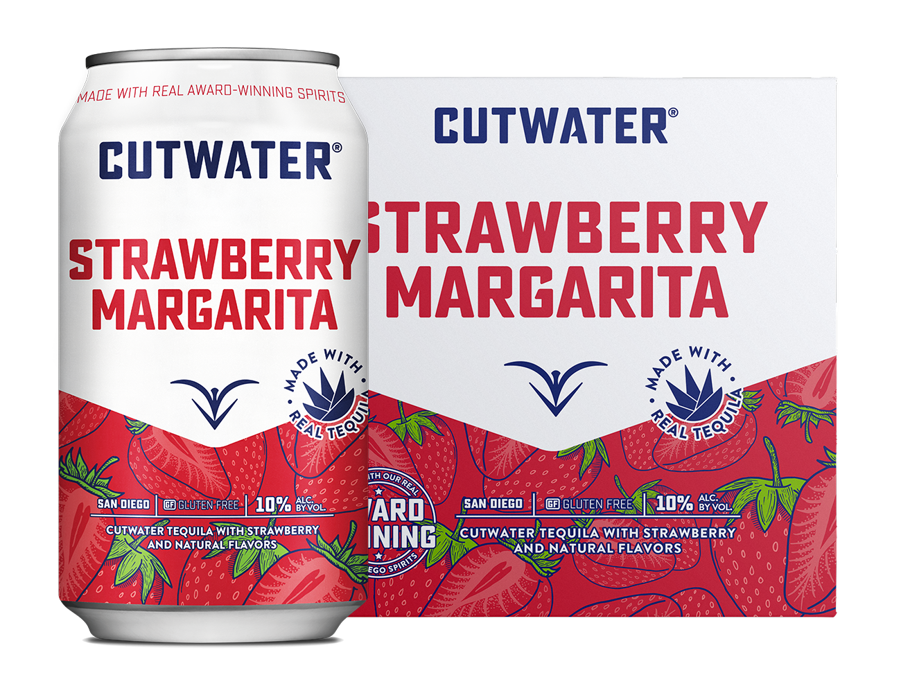 Cutwater Spirits Strawberry Margarita 4pk-0