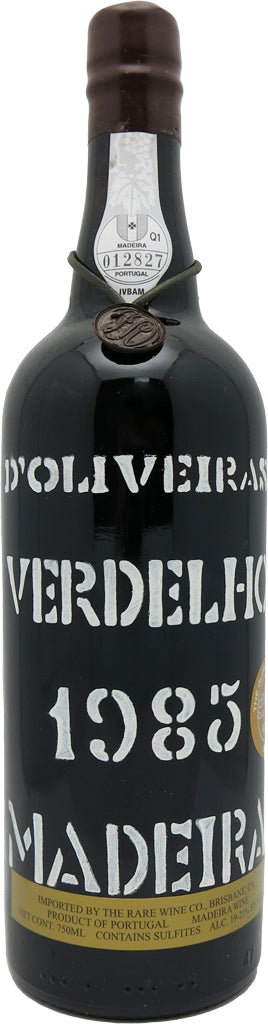 D'Oliveiras Madeira Frasqueira Verdelho 1985 750ml-0