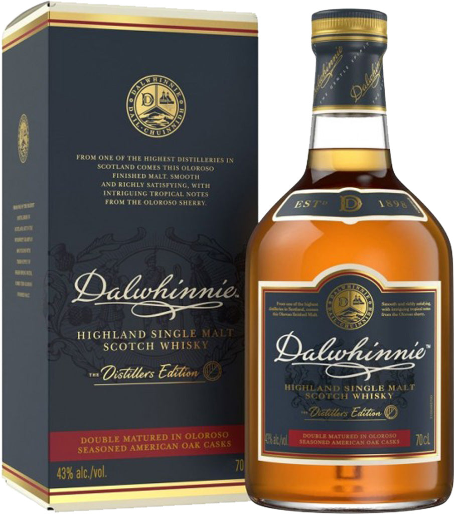 Dalwhinnie Distillers Edition Double Matured Oloroso Seasoned American Oak Cask 750ml-0