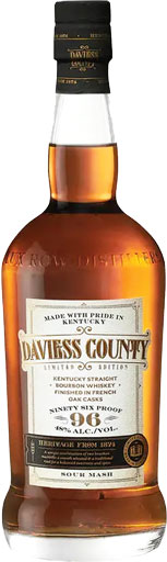 Daviess County French Oak Finished Bourbon Whiskey 750ml-0