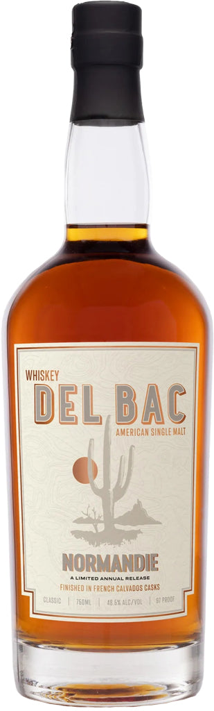 Del Bac Normandie Calvados Finish SIngle Malt Whiskey 750ml-0