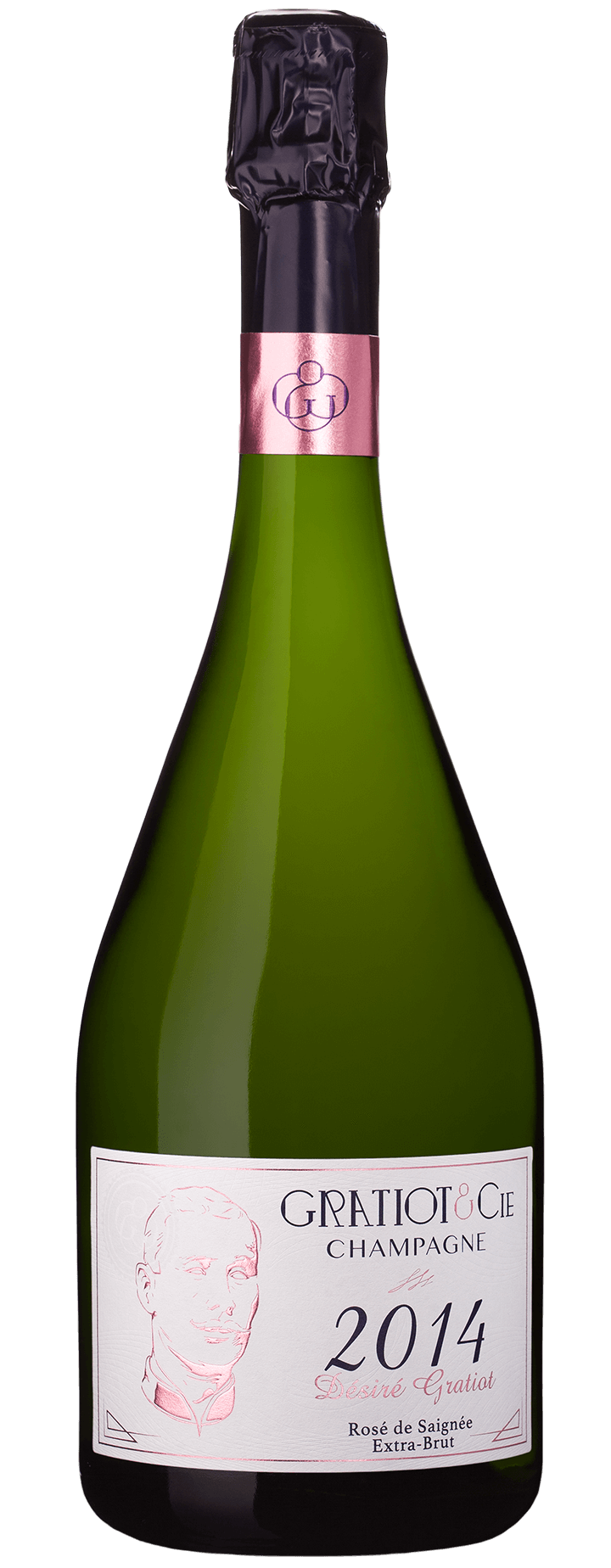 Champagne Gratiot & Cie Désiré Rosé de saignée Extra Brut 2014 750ml-0