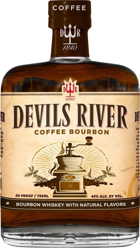 Devil's River Coffee Bourbon Whiskey 750ml-0