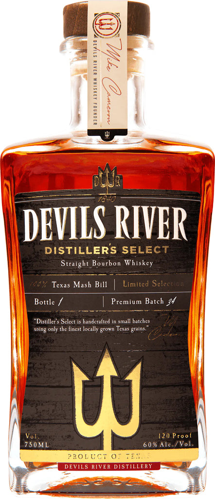 Devil's River Distiller's Select Straight Bourbon Whiskey 750ml-0