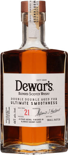 Dewar's Double Double 21 Year Old Blended Scotch Whisky 750ml-0