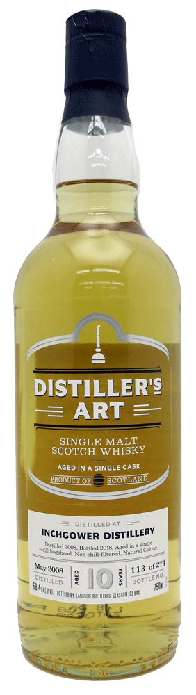 Distiller's Art Inchgower Single Malt Scotch Whiskey 2008 10yr 750ml-0