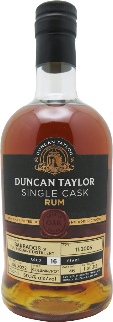 Duncan Taylor Foursquare Rum 16 Year Old 2005 #46 700ml-0