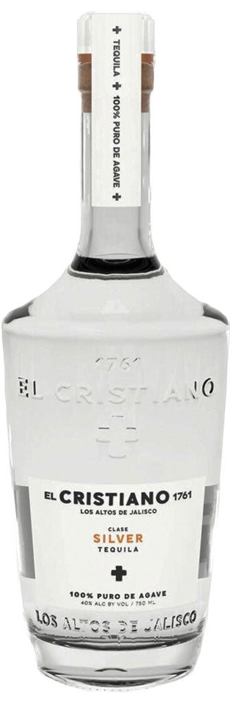 El Cristiano Clase Silver Tequila 750ml-0