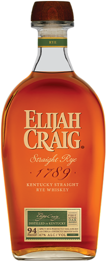 Elijah Craig Straight Rye Whiskey 750ml-0