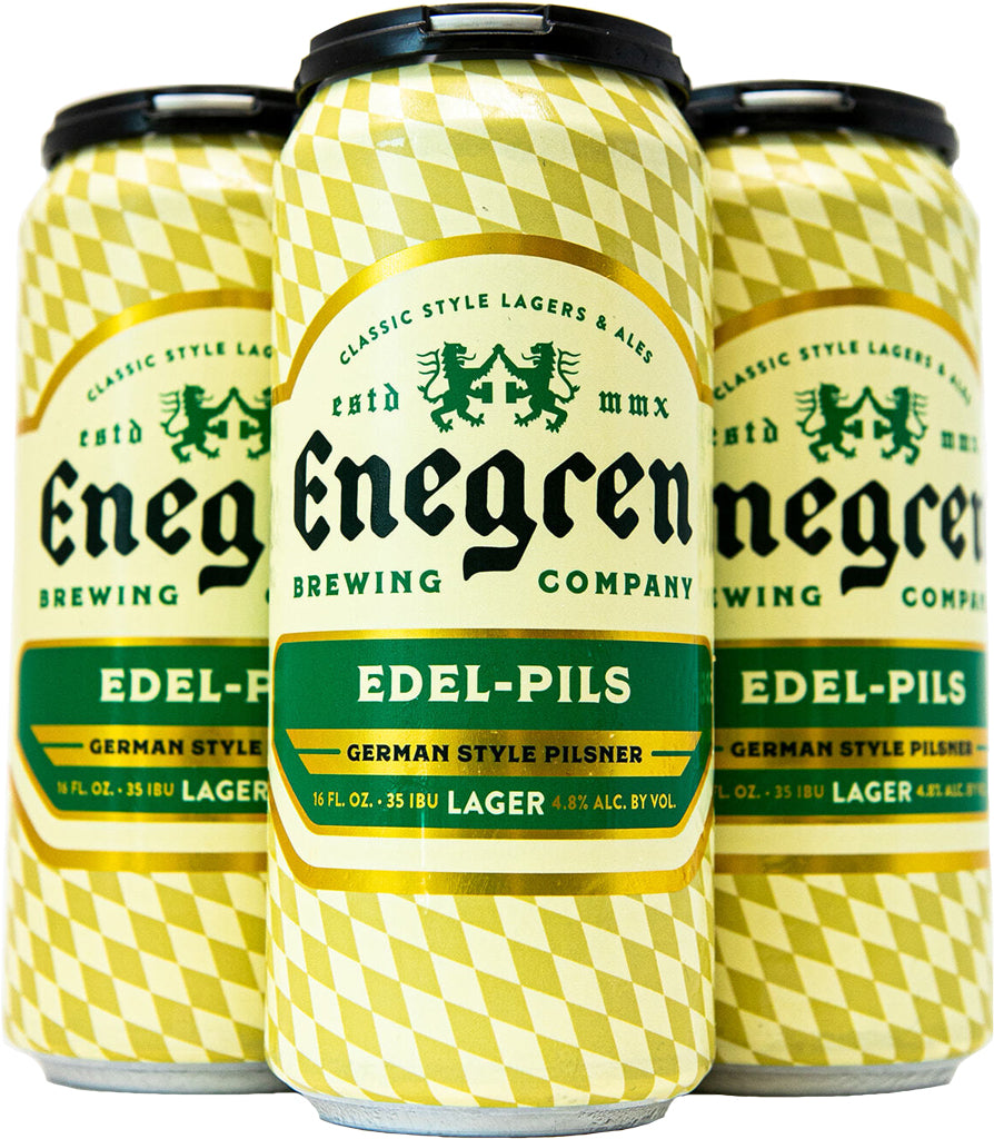 Enegren Edel Pils 16oz 4pk Cans-0