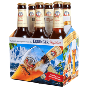 Erdinger Weissbier Hefeweizen 6pk Btl-0