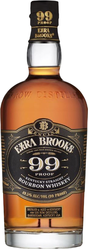 Ezra Brooks Black 99 Proof Kentucky Bourbon 1.75L-0