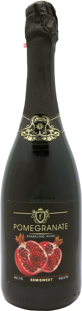 "F" Pomegranate Semi-Sweet Sparkling Wine 750ml-0