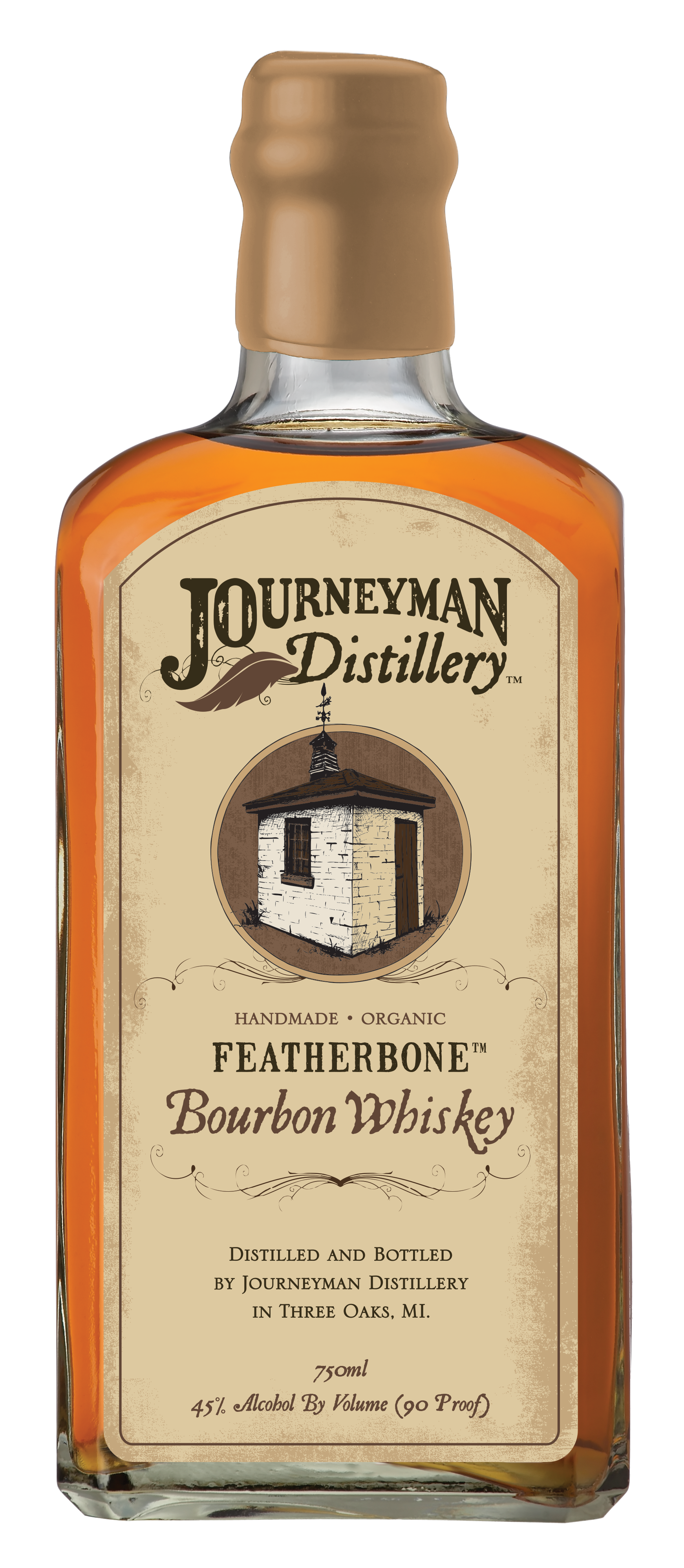 Journeyman Featherbone Bourbon Whiskey 750ml-0