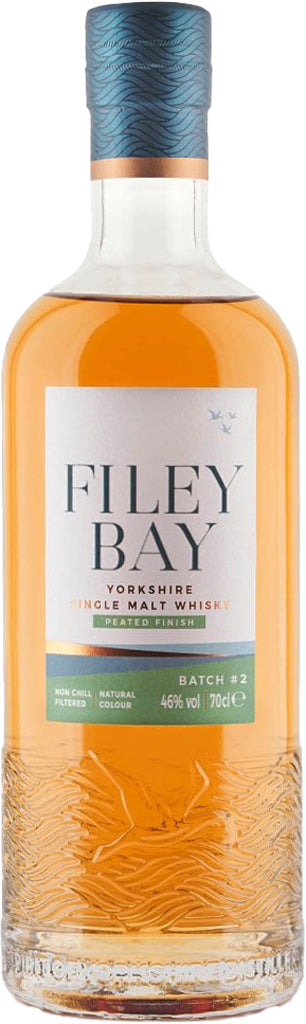 Filey Bay Peated Finish Batch #2 Yorkshire Single Malt Whisky 700ml-0