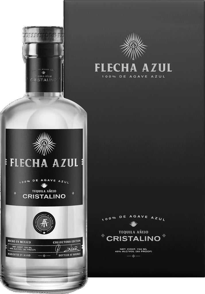 Flecha Azul Tequila Anejo Cristalino 750ml-0