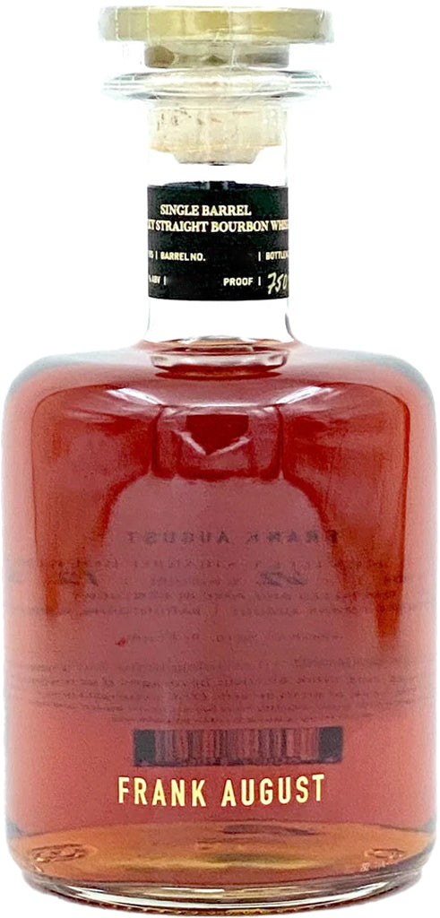 Frank August Single Barrel Kentucky Bourbon 6 Year Old 750ml-0