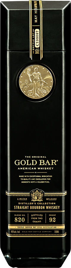 Gold Bar Double Casked Bourbon Whiskey 750ml-0