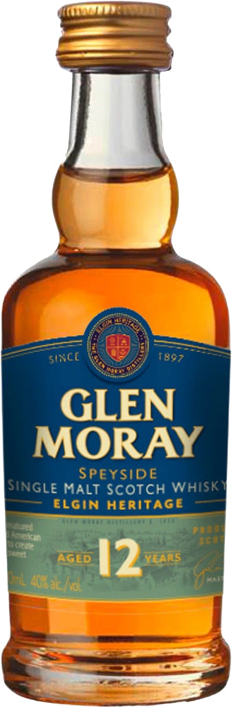 Glen Moray Single Malt Whiskey 12 Year Old 50ml-0