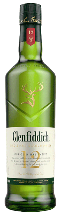 Glenfiddich 12 Year Old Single Malt Whisky 1L-0