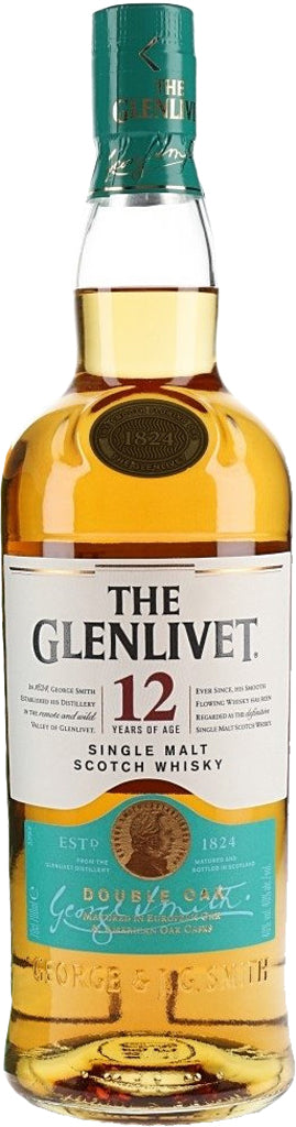 Glenlivet 12 Year Old Single Malt Whisky 1L-0