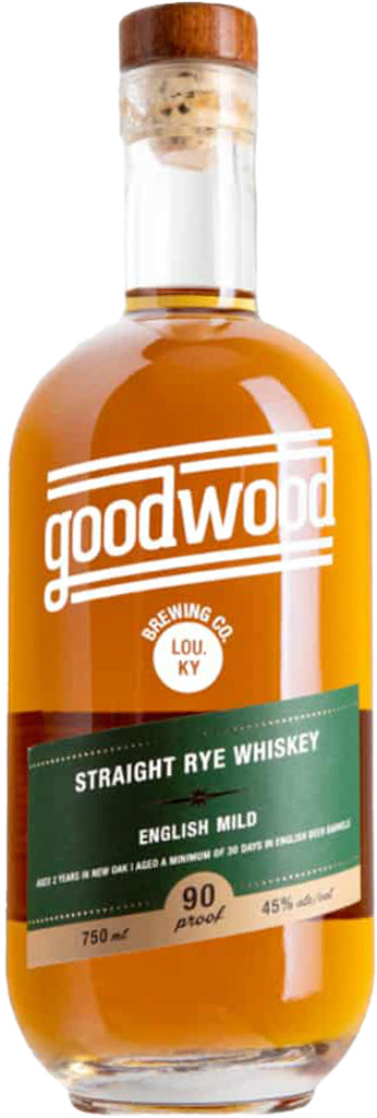 Goodwood English Mild Finished Straight Rye Whiskey 750ml-0