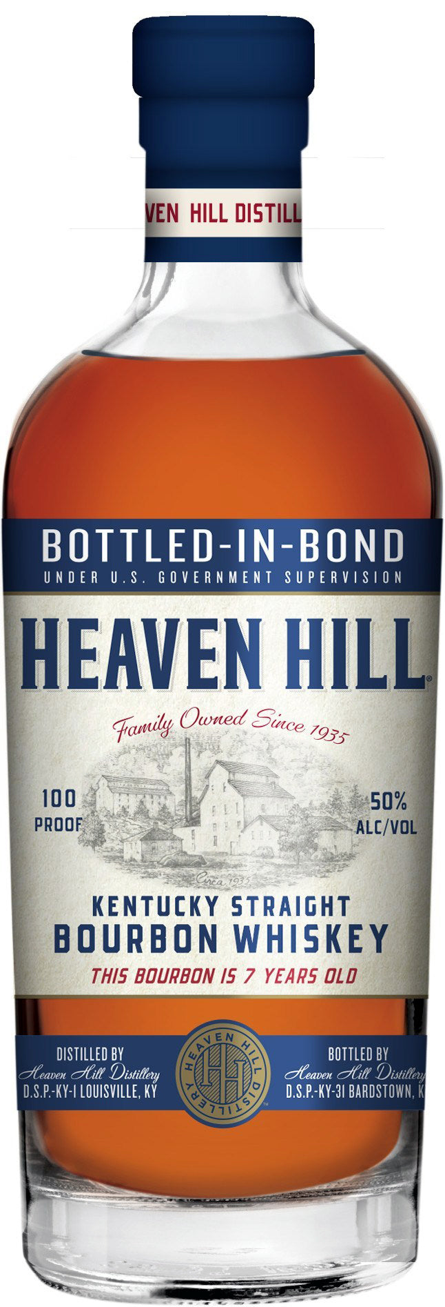 Heaven Hill Kentucky Straight Bourbon 7 Year Old 750ml-0