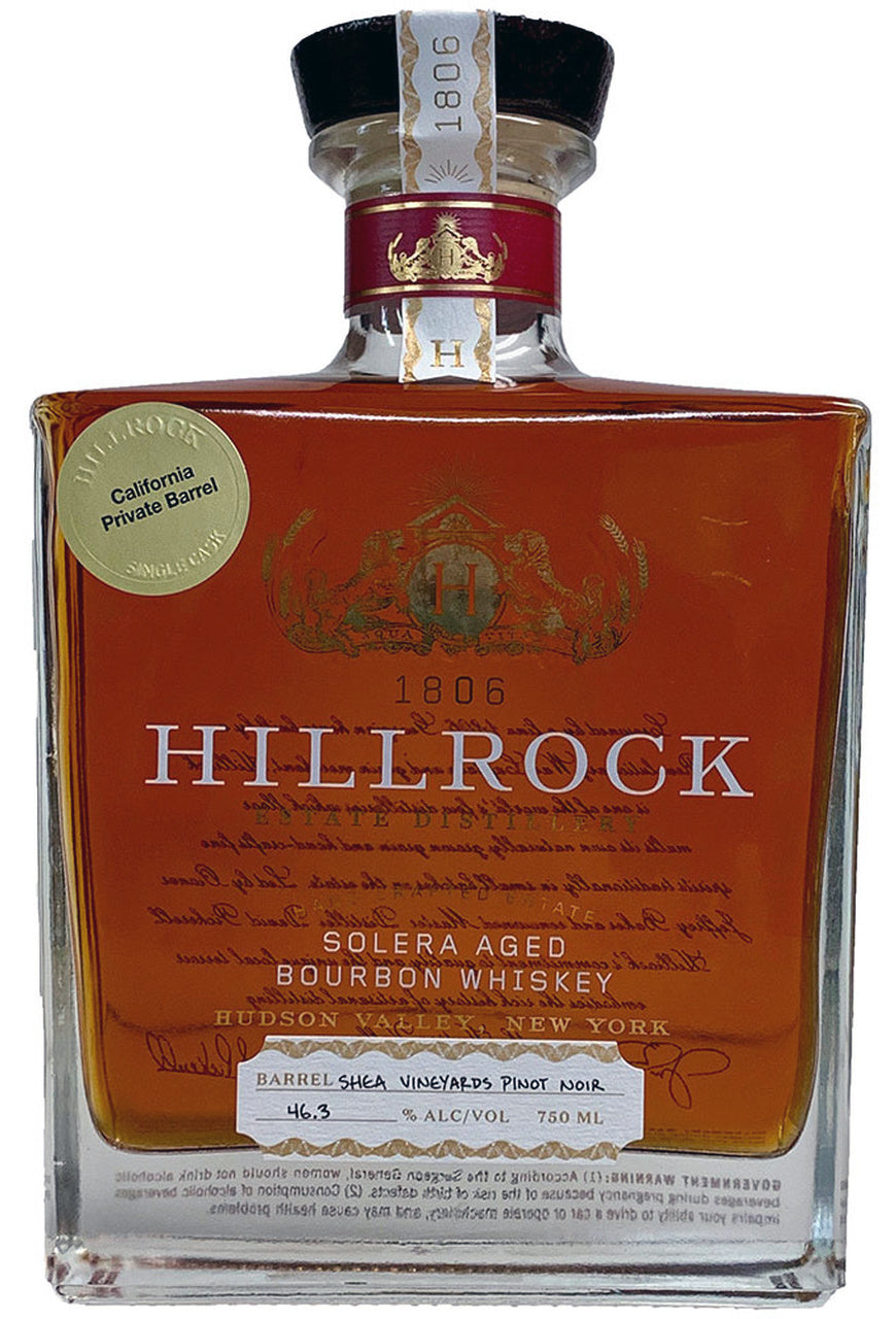 Hillrock Solera Aged Bourbon Pinot Noir Finish 750ml-0