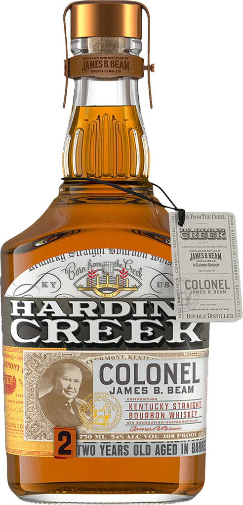 Hardin's Creek Colonel James B. Beam Kentucky Straight Bourbon Whiskey 750ml-0