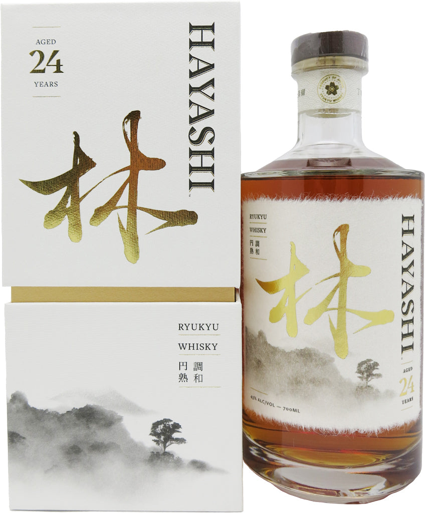 Hayashi 24 Year Old Ryukyu Whisky 700ml-0