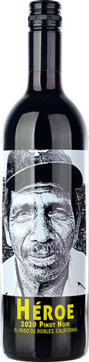 Heroe Pinot Noir El Paso De Robles 2020 750ml-0