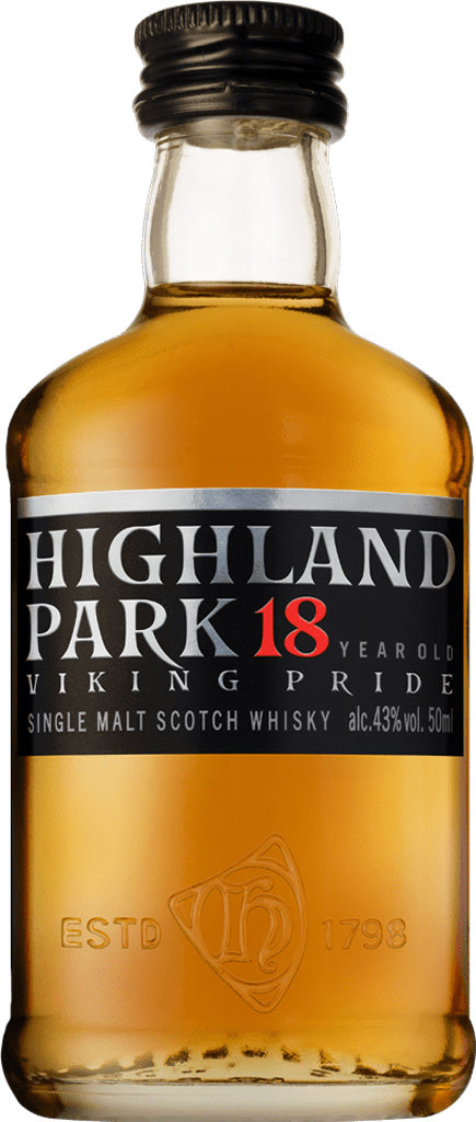 Highland Park Single Malt Whisky 18 Year Old 50ml-0