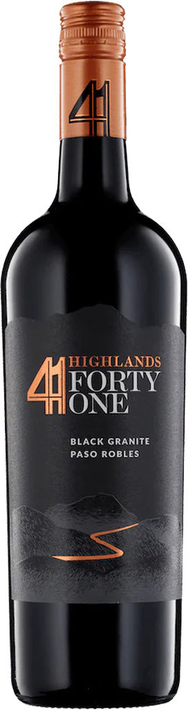 Highlands 41 Black Granite Paso Robles 2021 750ml-0