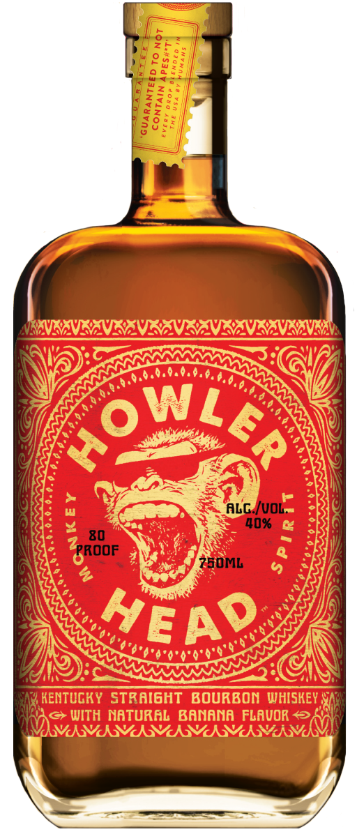 Howler Head Kentucky Straight Banana Bourbon Whiskey 750ml-0