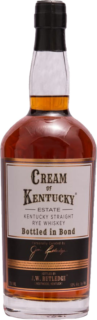 J Rutledge Cream of Kentucky Straight Rye Whiskey 750ml-0