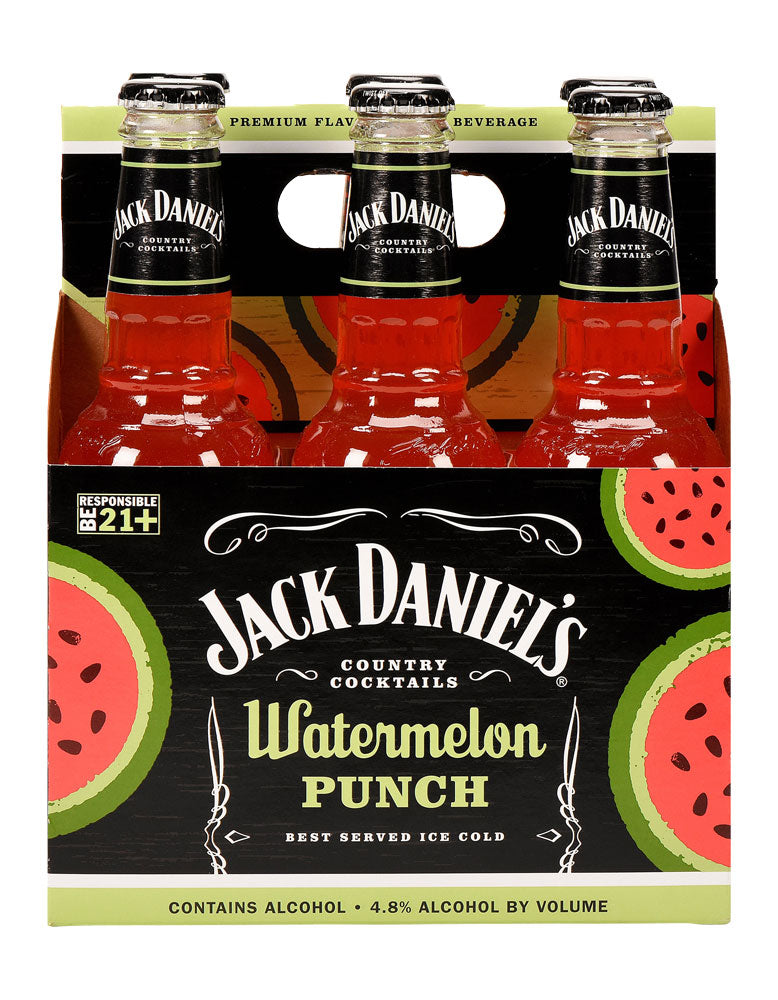 Jack Daniel's Country Cocktails Watermelon Punch 6pk-0