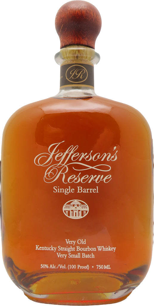 Jefferson's Reserve Mission Exclusive Single Barrel #416 Very Small Ba ...