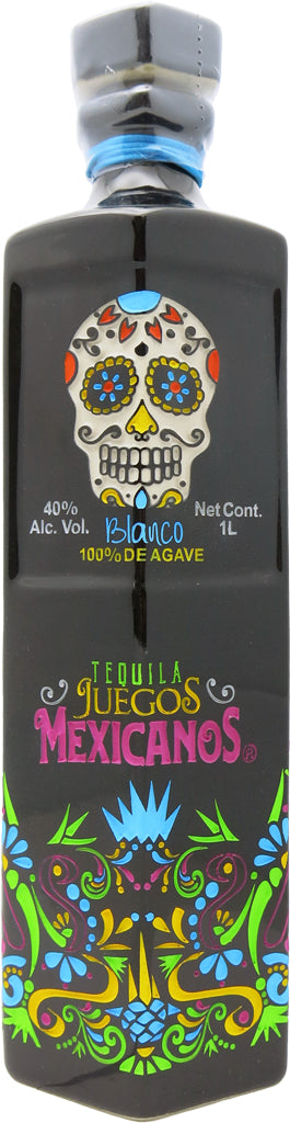 Juegos Mexicanos Dia De Muertos Tequila Blanco 1L-0