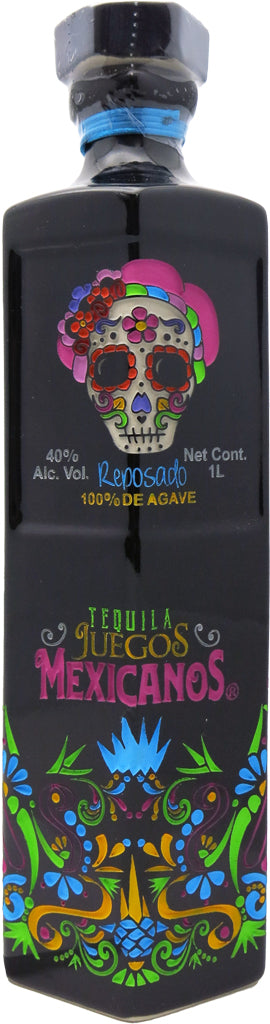 Juegos Mexicanos Dia De Muertos Tequila Reposado 1L-0