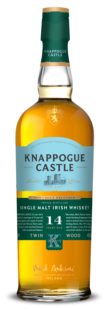 Knappogue Castle Irish Single Malt 14Yrs 750ml-0