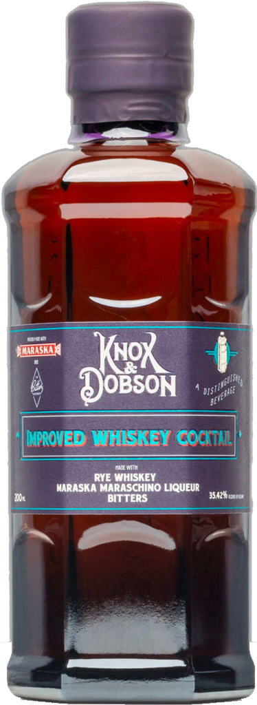 Knox & Dobson Improved Whiskey Cocktail 200ml-0