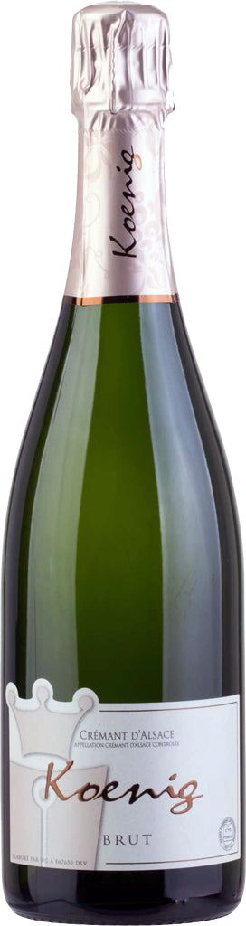 Koenig Cremant D'Alsace Brut NV Kosher 750ml-0