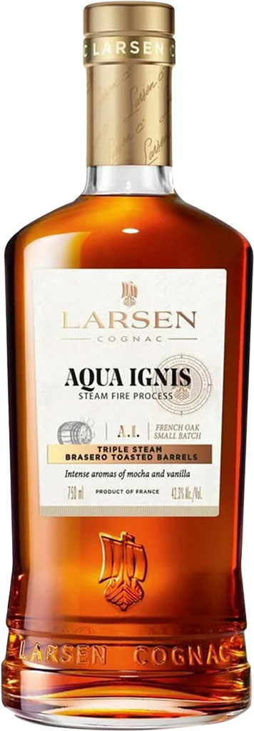 Larsen Aqua Ignis Cognac 750ml-0