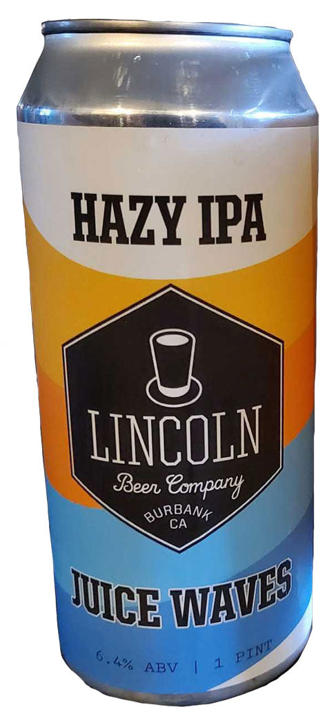 Lincoln Beer Juice Waves Hazy IPA 16oz Can-0