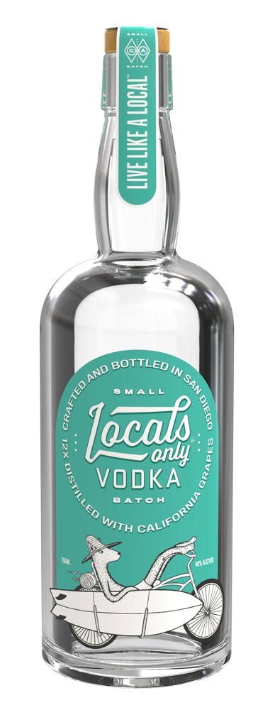 Locals Only Small Batch Vodka 750ml-0