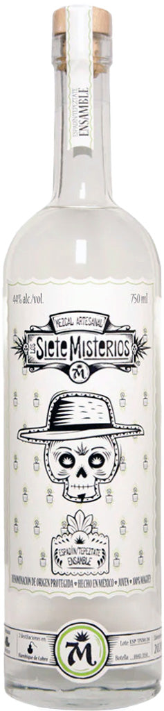 Los Siete Misterios Espadin-Tepeztate Ensamble Mezcal 750ml-0